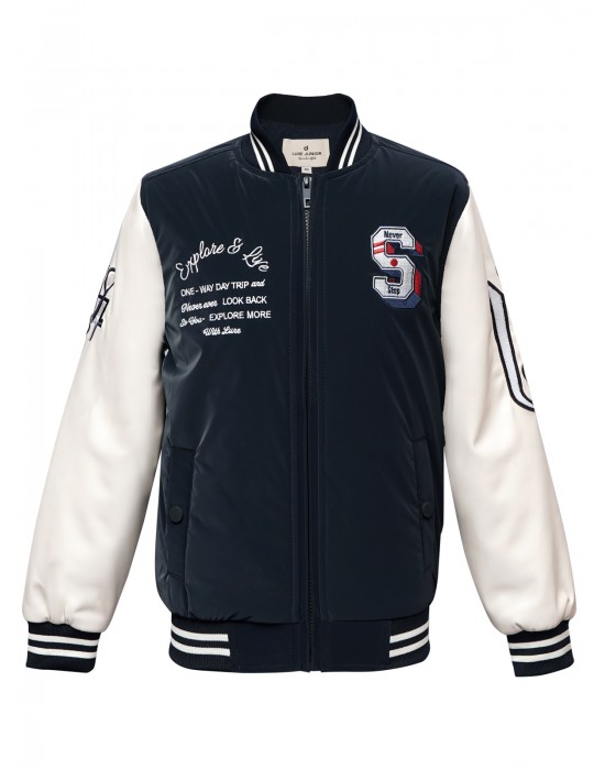 Boys Jacket Sporty Deep Blue